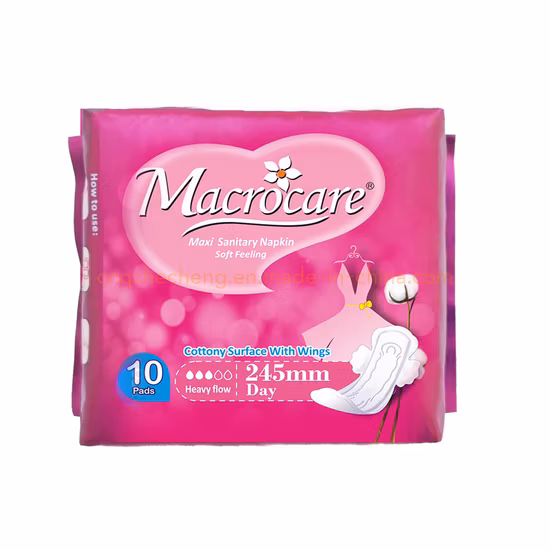 Wholesale Negative Ion Anion Cotton Women Ultra Thin Sanitary Pad