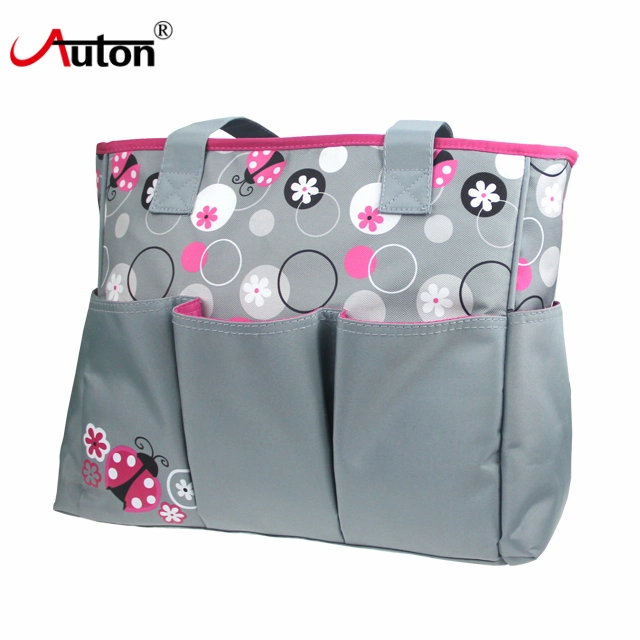 Diaper Bag Handbag Mami Mommy Mummy Bag Polyester Print (30cm<max Length<50cm)