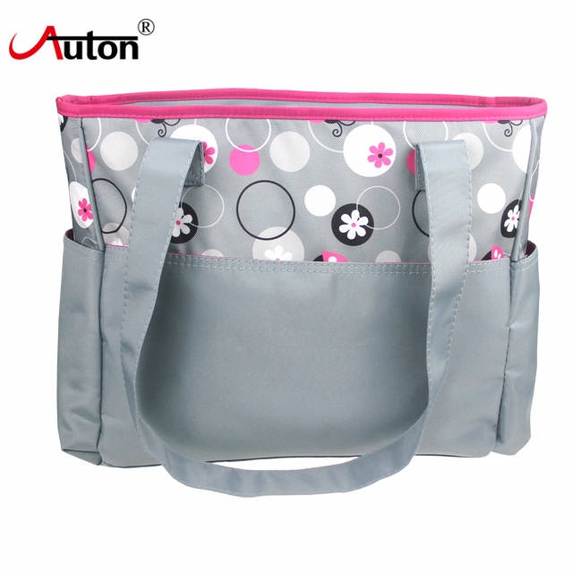 Diaper Bag Handbag Mami Mommy Mummy Bag Polyester Print (30cm<max Length<50cm)